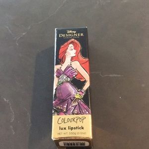 New in box Ariel colourpop Disney lux  lipstick